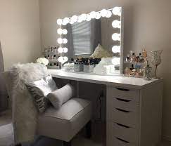 Top 10 amazing makeup vanity ideas home furniture vanity vanity. White Bedroom Vanity Set Vanity Set Bedroom Vanity Set White Bedroom Vanity White Wood Vanity 4 Drawer White Vanity Table Set Cushioned Seat Dressing Furniture With Oval Mirror