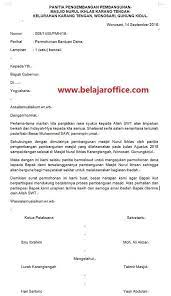 Contoh Surat Permohonan Dana Untuk Pembangunan Masjid