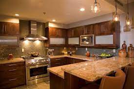 Design schemes featuring earth tones are warm, rich, and invoke a sense of. Warm Kitchen W Earth Tones Love The Simple Pendant Lights Warm Kitchen Kitchen Design Light Kitchen Colors