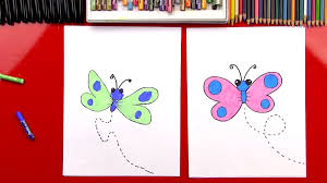 How To Draw A Cartoon Butterfly Art For Kids Hub I always loved drawing and felt insanely proud when i learned to draw something new.