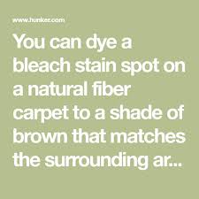 Never apply bleach directly on the carpet. How To Dye A Carpet Bleach Stain With Coffee Hunker Natural Fiber Carpets Stain Carpet