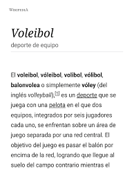 La selección femenina de voleibol de la república dominicana, es la selección nacional que representa a la república dominicana en torneos internacionales femeninos de voleibol.el equipo es regenteado por la confederación dominicana de voleibol.el ranking de la fivb actual es la posición 9. Voleibol Wikipedia La Enciclopedia Libre Voleibol Equipos