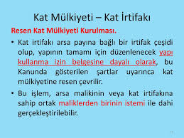 İnşaat bittikten sonra kat irtifakının kat mülkiyetine çevrilmesi izin belgesinin verilmesinden sonra 60 gündür. Ppt Kat Mulkiyeti Kanunu Powerpoint Presentation Free Download Id 2719424