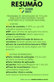 o que e o tesouro direto e como funciona vida de investidora gestao e negocios tesouro direto financas