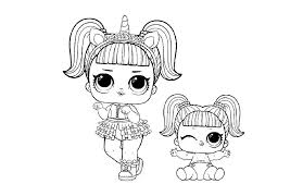 Mascotas libro para colorear para adultos (spanish edition) Pet Lol Surprise Kleurplaat Lil Sister Novocom Top