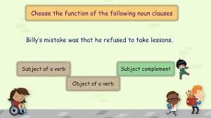 We are what our thinking makes us. Ppt Noun Clause Powerpoint Presentation Free Download Id 3842696