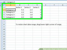 How To Add A Graph To Microsoft Word 11 Steps With Pictures
