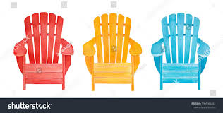 Colorful Outdoor Lounge Chair Collection Cute Summer Time Illustration Hand Drawn Watercolour Graphic In 2020 Watercolor Graphic Elements Of Art Lounge Chair Outdoor
