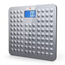 Salter digital white bathrooom scales compact glass profile body weighing 9207. Accuweight Skidproof Digital Body Weight Bathroom Scale Electronic Scale With Step On Technology 28st 400lb 180kg Capacity Blue Backlight Lcd Display Buy Online In Antigua And Barbuda At Antigua Desertcart Com Productid 47875501
