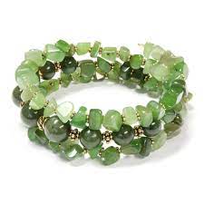 Green Jade Mania Bracelet / 6 to 8 Inch Wrist Size / Genuine - Etsy