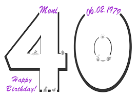 What does alles gute zum geburtstag mean in english. Geschenk Zum 40 Geburtstag Fingerabdruckbaum Fingerabdruckbaum