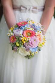 Lilac, white, lavender, greenery * bridesmaids size: Pastel Petals Sunshine And The Seaside The Sweet Summertime Wedding Of Helen And Dan Spring Wedding Flowers Bridal Bouquet Summer Wedding