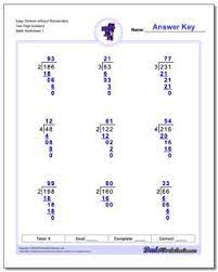 When you divide a number, you are splitting it equally. Long Division Worksheets