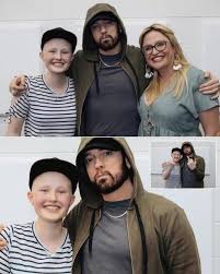 Eminem spent the day making a dream come true. A young fan from the  Make-A-Wish Foundation got to play PS5 with him, share stories about her  life, and experience a night she'd