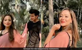 She's acted in movies in hindi, telugu, kannada, tamil, german and punjabi languages and famous for her role in 'anupama' as kavya gandhi. Madalsa Sharma Did A Tremendous Dance On The Song Manwa Lage In A Sari Anupama Summer Gave Together Watch Video The Post Reader