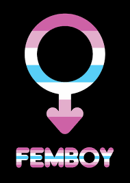 Femboy Gender Symbol Flag Poster, picture, metal print, paint by Masaki |  Displate