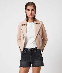 Allsaints Kassia Leather Biker Jacket Leather Jackets Women Best Leather Jackets Leather Jacket