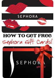 Free Sephora Gift Card How To Get Free Makeup Sephora Gift Card Sephora Hacks Sephora