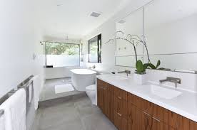 contemporary master bathroom remodel
