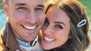 Matty j's sweet message to bachie ex georgia love and lee elliott following their gorgeous wedding. Bachelorette Australia Georgia Love Wedding To Lee Elliot Cancelled Three Times Herald Sun