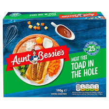 Making toad in the hole is incredibly easy. Aunt Bessie S Meat Free Toad In The Hole Ocado