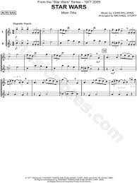 Contains printable sheet music plus an interactive, downloadable digital sheet music file. Star Wars Main Theme Alto Saxophone From Star Wars Sheet Music In C Major Download Print Sku Mn0160992
