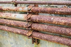 Rust Metal Pipes Stock Photo, Picture and Royalty Free Image. Image  34040990.