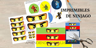 Imprimibles Para Fiesta Lego Ninjago Gratis Aprendiendo Con Julia Download, share or upload your own one! aprendiendo con julia