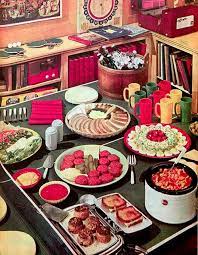 Preparing the table for a formal dinner party. The Art Of 1950s Party Planning The Saturday Evening Post
