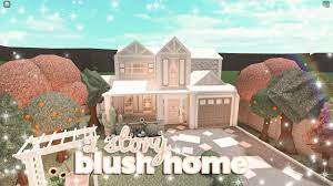 One of things i find interesting when dismantling an old house like the kuppersmith proj. Blush 2 Story Home 108k Bloxburg Speedbuild Luminto Youtube