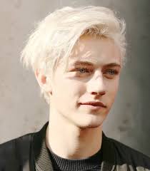 Do any girls like blonde haired men with blue eyes? Lucky Blue Smith