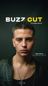 Buzz Mullet 🚀, @i.am.dan 🎥, @alextirnovan_ 📸, #barberlife #barbershop  #distinct #hairtransformation #hair