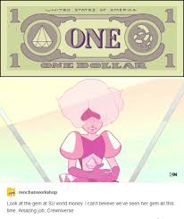 One Dollar Steven Universe Steven Universe Theories Pink Diamond Steven Universe Steven Universe
