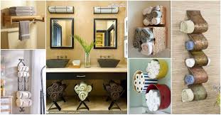 Check out below some of our top favorite bathroom if you'd like your bathroom towel rack to look a bit more… artistic perhaps you'll enjoy this idea from robolady. 15 Fantastic Bathroom Towel Storage Ideas
