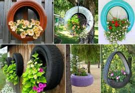 Image result for flowers on tires