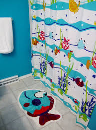 30 beautiful half bathroom and powder room ideas we're loving now 30 photos. 18 Cool Blue Kids Bathroom Design Ideas Fishing Bathroom Decor Kid Bathroom Decor Kids Shower Curtain
