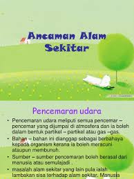 Check spelling or type a new query. Ancaman Alam Sekitar Pencemaran Udara