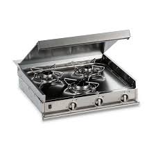 If the wall oven is installed below the cooktop, i would stick with the #10 and 30 amp breaker. Dometic Oven Cooktop 3 Burner Cooktop With Oven Dometic Com