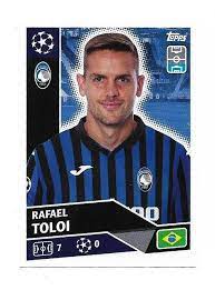 Profile page for atalanta player rafael tolói. Champions League 2020 21 Topps N Ata4 Rafael Toloi Atalanta New