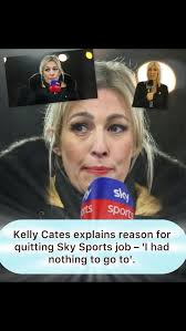 Kelly Cates Sign Off Sky Sports