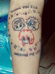 Yusuke urameshi is the main protagonist of the manga & anime series yuyu hakusho. Yu Yu Hakusho Inspired Tattoo Tattoos Print Tattoos Paw Print Tattoo