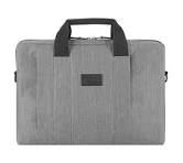 Mooie grijze laptoptas - City Smart laptoptas