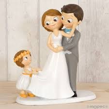 Cake Topper Sposi Con Bimba Per I Genitori Che Vogliono Festeggiare L Evento Insieme Alla Loro Piccola Simpatica Torta Nuziale Topper Per Torta Nuziale Spose