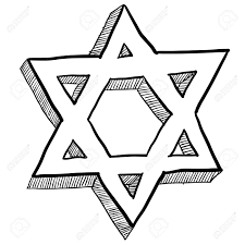 Estilo De La Estrella De David Judía Doodle Religiosas Ilustración  Vectorial Símbolo Fotos, retratos, imágenes y fotografía de archivo libres  de derecho. Image 11575136