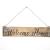 Wood Welcome Home Sign