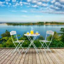 5 pieces outdoor patio dining set, 37x37 metal bistro table with umbrella hole and 4 metal chairs for poolside, backyard, balcony, garden, deck, black 3.9 out of 5 stars 11 $379.99 $ 379. Metal Garden Dining Sets You Ll Love Wayfair Co Uk