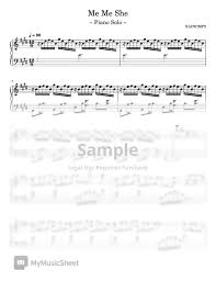 RADWIMPS - Me Me She Sheet Music by Sugoii