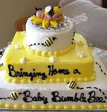 Pin By Teetee Williams On Baby Shower Bee Baby Shower Cake Bumble Bee Baby Shower Cake Bee Cakes