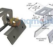 Stainless Steel Adjustable Trapezoidal Metal Rooftop Clamp ...