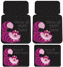 Disney Discovery Cheshire Cat Car Mats Alice In Wonderland Merchandise Car And Motorcycle Design Car Mats